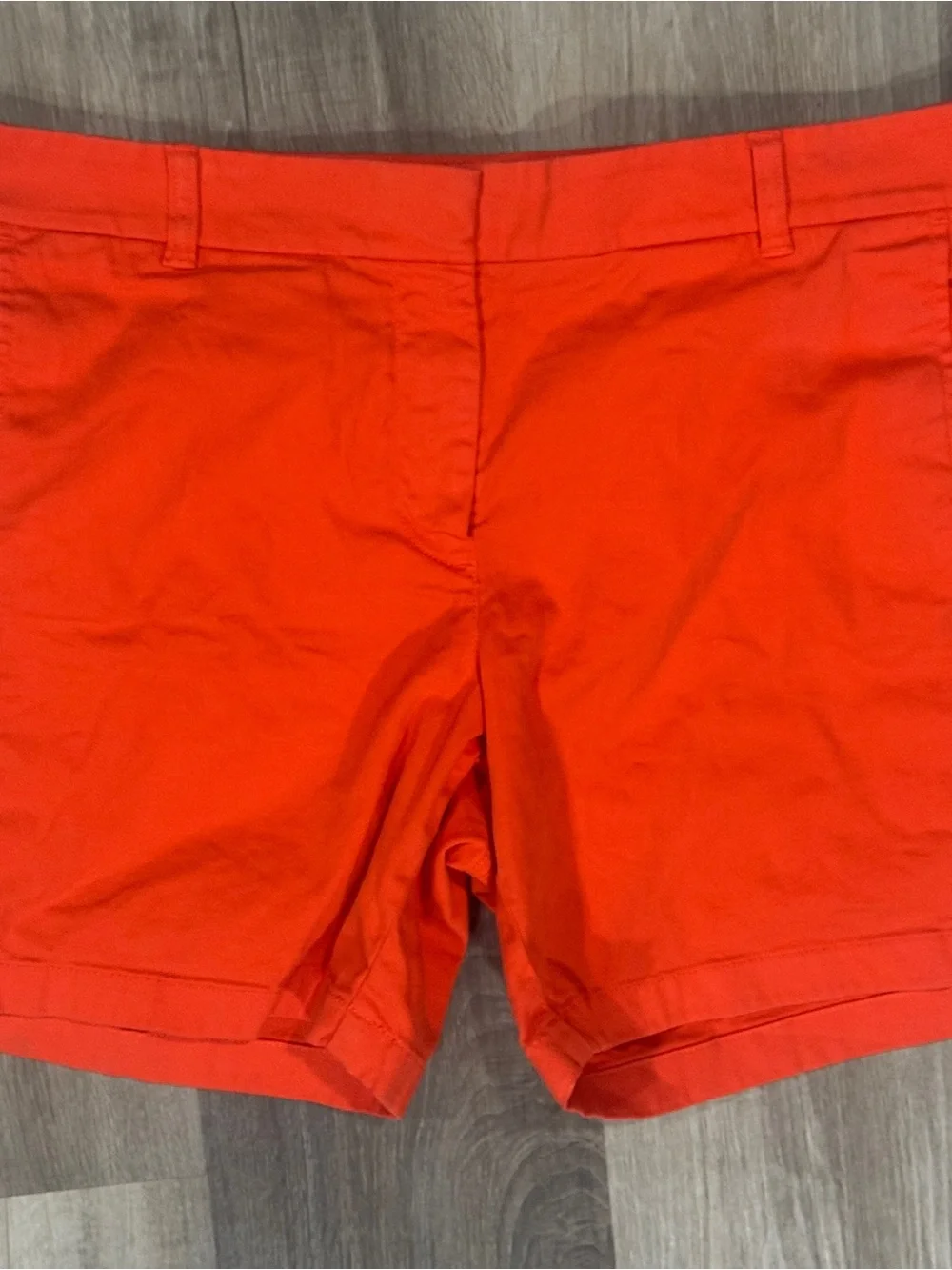 J. Crew Bright Red Chino Shorts